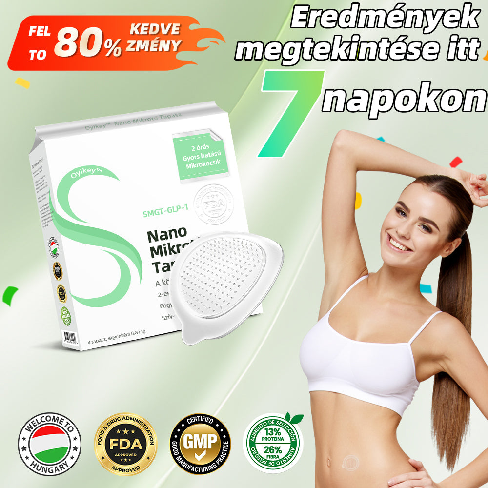[Lásd az eredményeket 7 nap múlva]🌲0yikey™ SMGT-GLP-1 nano mikrotűs tapasz (Fájdalommentes, hosszan tartó, kezeli a cukorbetegséget, az elhízást és a szív- és érrendszeri betegségeket)