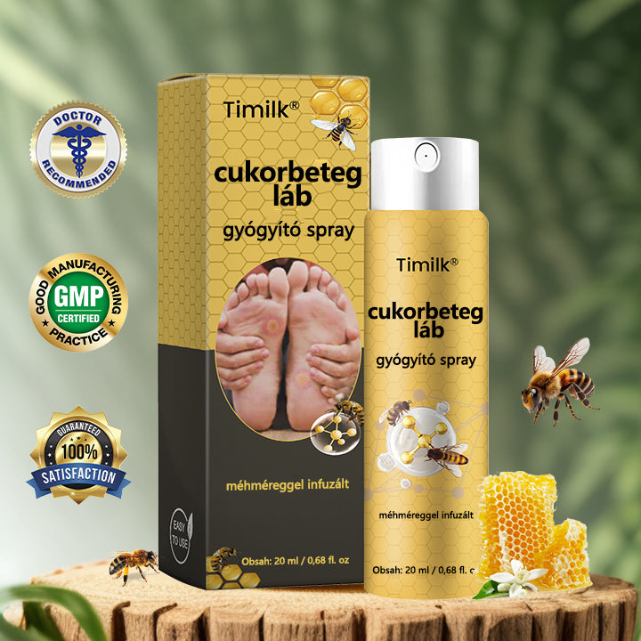 Timilk® Diabetikus lábgyógyító spray - Méhméreggel átitatott