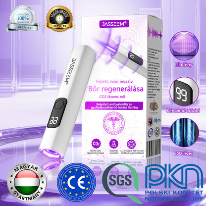 𝐉𝐚𝐬𝐬𝐞𝐞𝐦®✅✅ Fejlett, nem invazív bőrjavító CO₂ lézeres toll 🎉 (Gyengéden eltávolítja a szemölcsöket, anyajegyeket, öregségi foltokat és bőrkinövéseket – fájdalom és gond nélkül!)