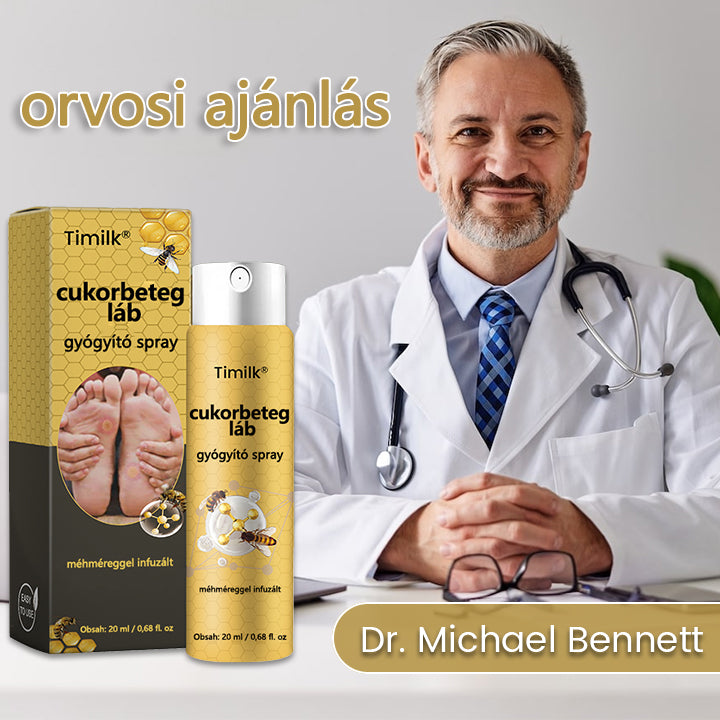 Timilk® Diabetikus lábgyógyító spray - Méhméreggel átitatott