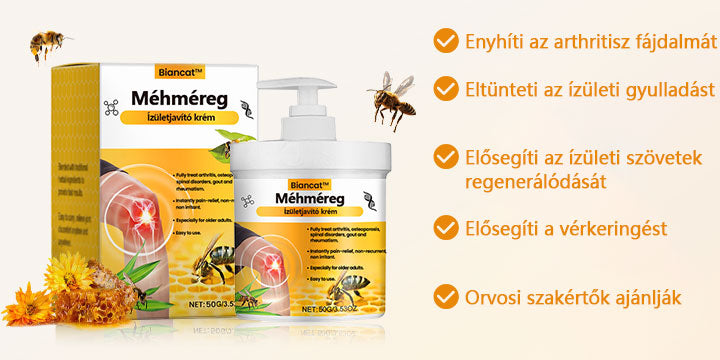 Biancat™ Méhméreg ízületjavító krém  – Természetes megoldás fájó ízületekre🌲