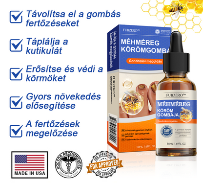 🌟🌟Furzero™ méhméreg körömgomba kezelési megoldás:Teljesen megoldja a körömgomba problémát🐝🐝